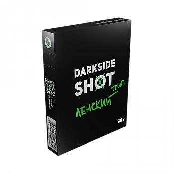 Табак Darkside Shot, 30гр "Ленский / Лемонграсс, Клюква, Бузина"