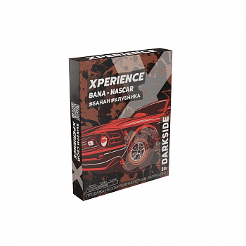 Табак Darkside Xperience, 30гр "BANA-NASCAR (Банан, Клубника)"